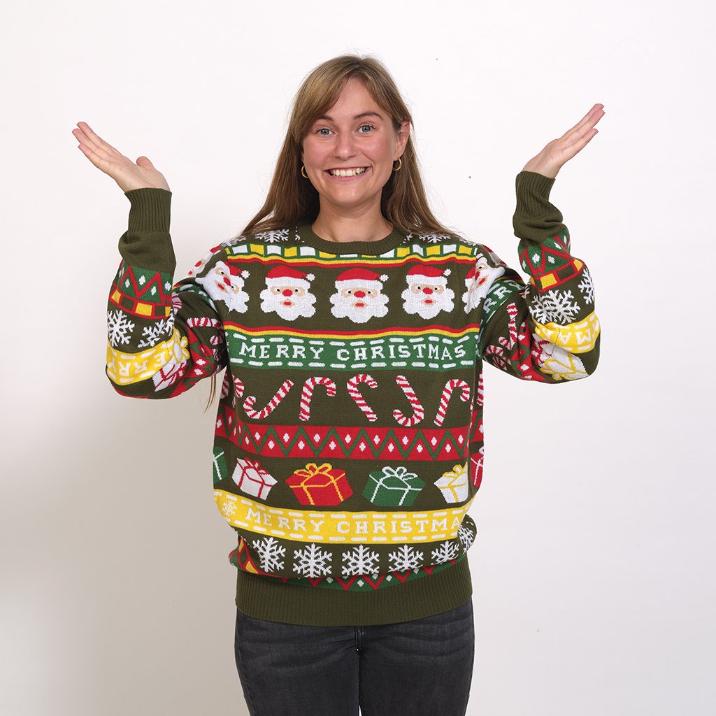 The groovey Christmas sweater